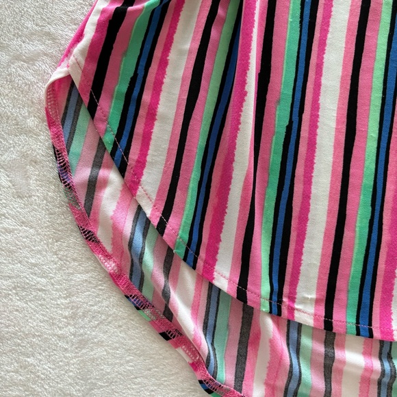 Pappagallo Striped V-Neck Tunic Top--EUC--Sz M - Picture 11 of 16